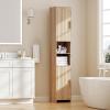 imageBEWISHOME 67quot Tall Bathroom Storage Cabinet Narrow Bathroom Storage Cabinet with doors Freestanding bathroom cabinets with Adjustable Shelves for Corner Spaces Living Room Kitchen YYG01Y