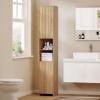 imageBEWISHOME 67quot Tall Bathroom Storage Cabinet Narrow Bathroom Storage Cabinet with doors Freestanding bathroom cabinets with Adjustable Shelves for Corner Spaces Living Room Kitchen YYG01Y