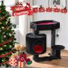 imageBEWISHOME Cat Tree Tower Gothic Cat Tree with Coffin Bed Halloween Gothic Cat House with Scratching Posts Spider Toy Cat Condo for Kittens Black and Red Small MMJ93RBlack and Red